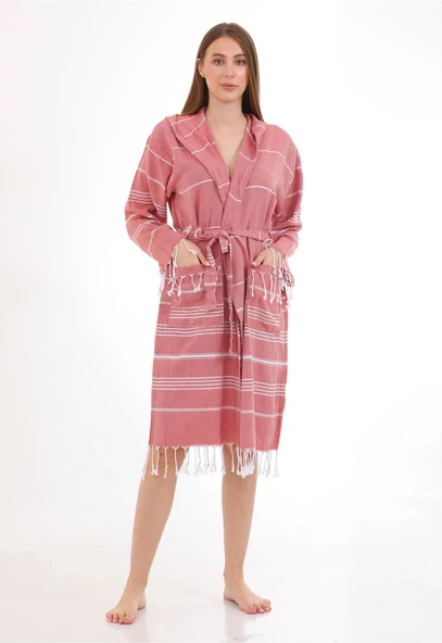 Didyma %100 Pamuk Sultan Peştemal Bornoz