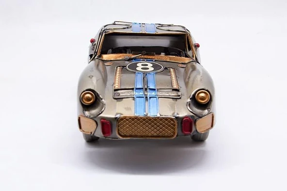 C1610 DEKORATİF METAL ARABA BİBLO - 5