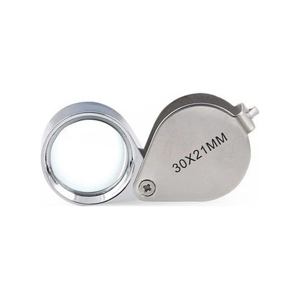 30X21 Full Çelik Kaplı Büyüteç Lüp - 3