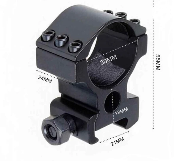 30Mm/21Mm Lazer Fener Bağlama Aparatı - 2