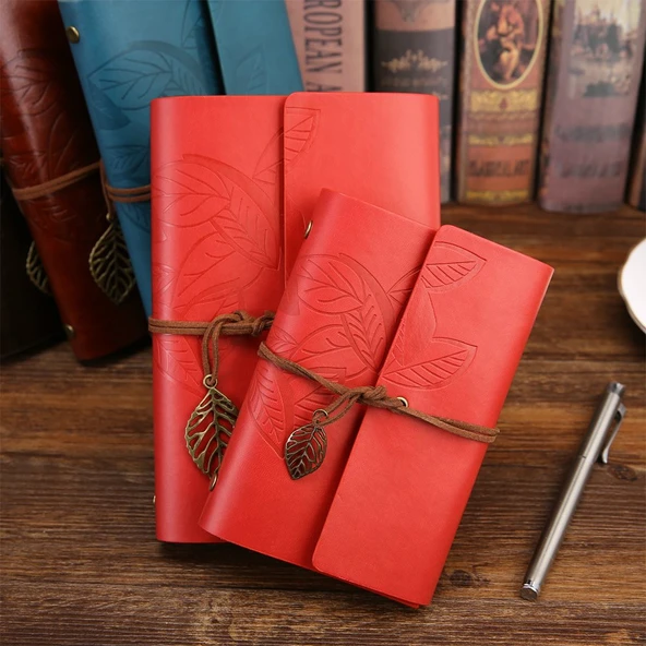 Mürekkepli Divit Kalem Ve Deri Defter - 2