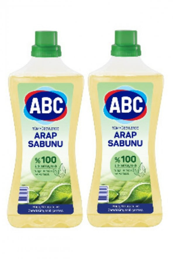 ABC Sıvı Doğal Arap Sabunu 900 ml x 2 Adet