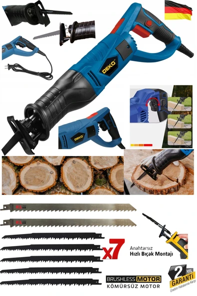 Deko Döner Başlık Metal Dişli Tilki Kuyruğu Ahşap Kemik Kesim Makinası Panter Testere 7 Bıçak Hediye ürün görseli