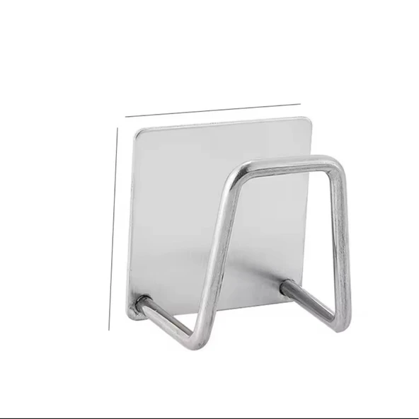 Kendinden Yapışkanlı Çelik Drenaj Rafı Askı 1 Adet - 2