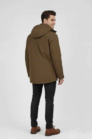 Erkek Kapüşonlu Spor Mont 2 Parça Regular Fit 3361 BGL-ST04901 - Resim 11