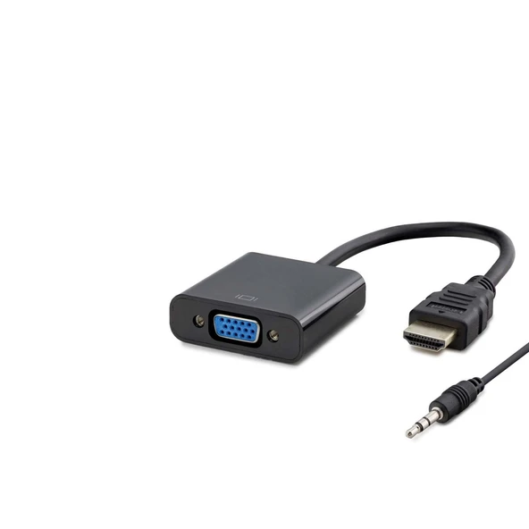 Hdmı To Vga F Çevirici + Audıo PS4 5V Güç Girişli 1080P HDX7806