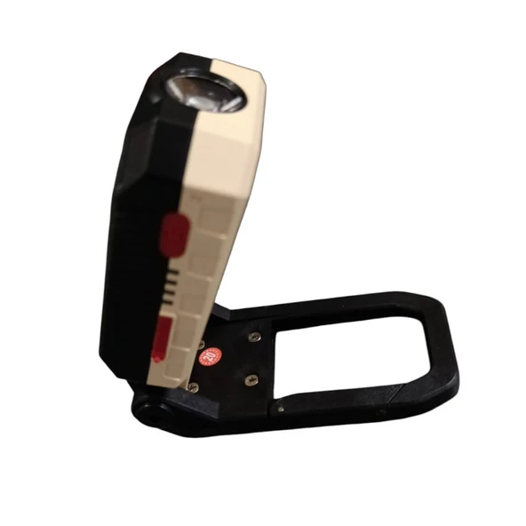 USB Şarjlı Çalışma Kamp Işıldak Lamba Katlanır Mıklatıslı Ayak 2525 - 2