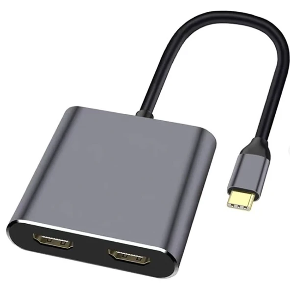 ZR654 Type-C 4 İn 1 Çift Hdmı