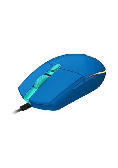 Logitech G203 Lightsync 910-005798 Mavi Kablolu Oyuncu Mouse - Resim 2
