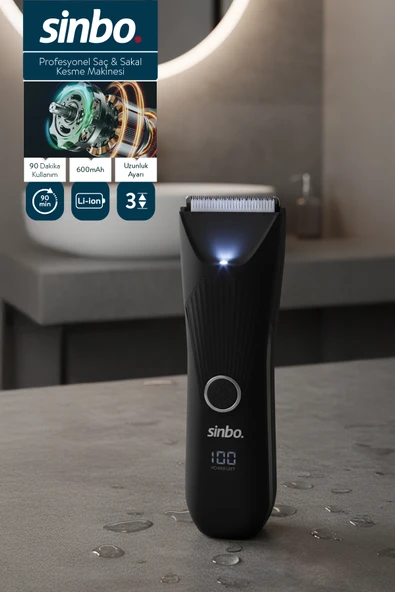 Sinbo SHC-1901 Sakal ve Saç Kesme Makinesi ürün görseli