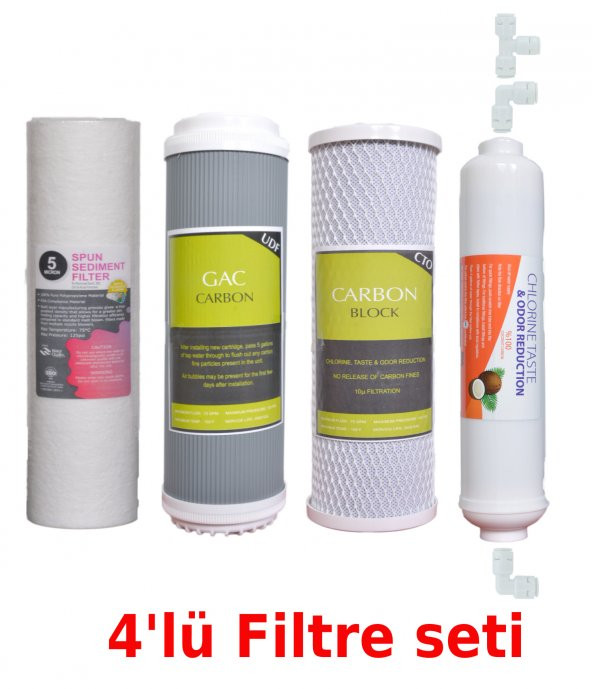 Açık Kasa Su Arıtma Cihazı Filtresi 3 lü 4 lü 5 li LG Membran - 3