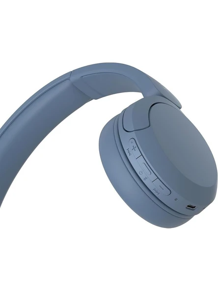 Sony WH-CH520 Kablosuz Bluetooth Kulak Üstü Kulaklık - Mavi - Resim 3