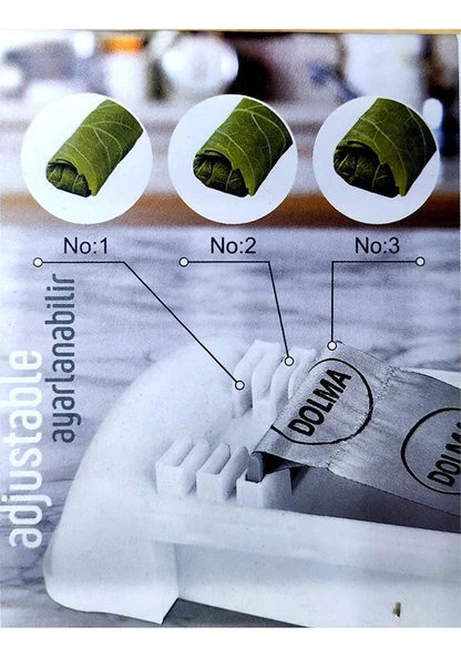 Yaprak Ve Dolma Sarma Makinesi 3 Kademeli Kalınlık Ayarlı - Resim 4