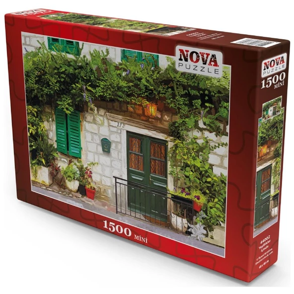 Nova 1500 Parça Yeşillikler İçinde Mini Puzzle - Resim 2