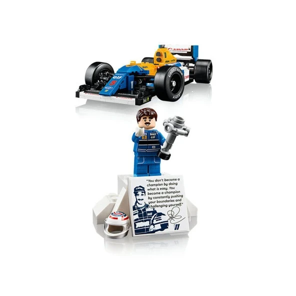 10353 Lego icons Williams Racing FW14B ve Nigel Mansell 10353 parça +18 yaş - Resim 5