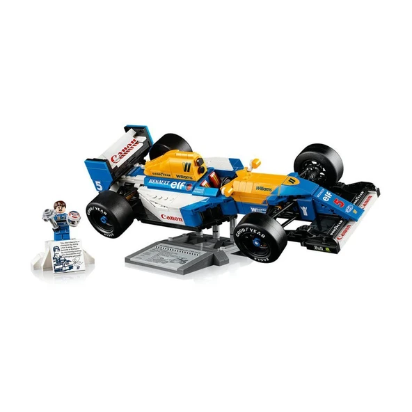 10353 Lego icons Williams Racing FW14B ve Nigel Mansell 10353 parça +18 yaş - Resim 3