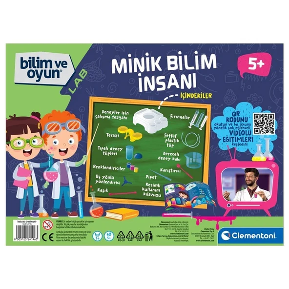 64196 Bilim ve Oyun - Minik Bilim İnsanı +5 yaş - Resim 3