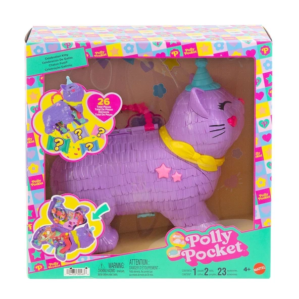 JFT90 Polly Pocket Parti Kediciği Oyun Seti - Resim 6