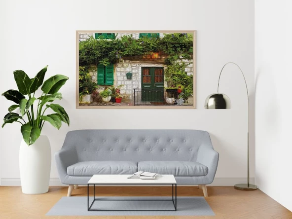 Nova 1500 Parça Yeşillikler İçinde Mini Puzzle - Resim 4