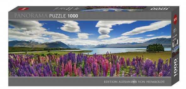 Heye 1000 Parça Tekapo Gölü Panoramik Puzzle - Edition Alexander von Humboldt - 2