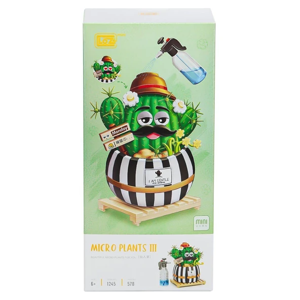 LZ1245 LOZ Kaktüs Blok Seti -Vagon life ürün görseli