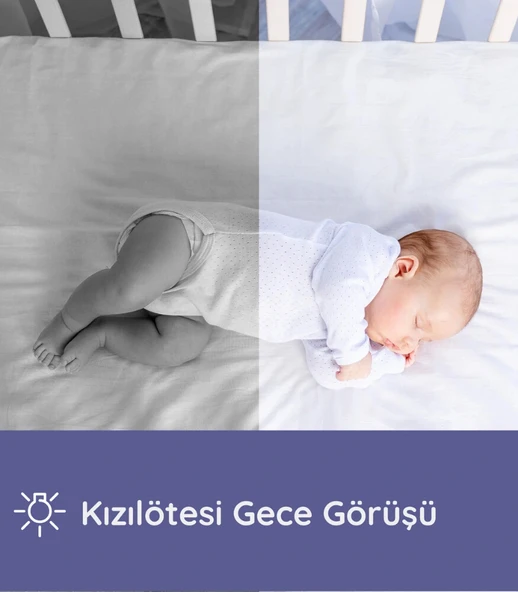 Motorola Hubble HBL11 Nursery View Pro Dijital Bebek Kamerası - 5