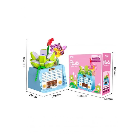 JK2717 JAKİ RADYO MODEL 174 PARÇA BLOCK OYUNCAK ürün görseli