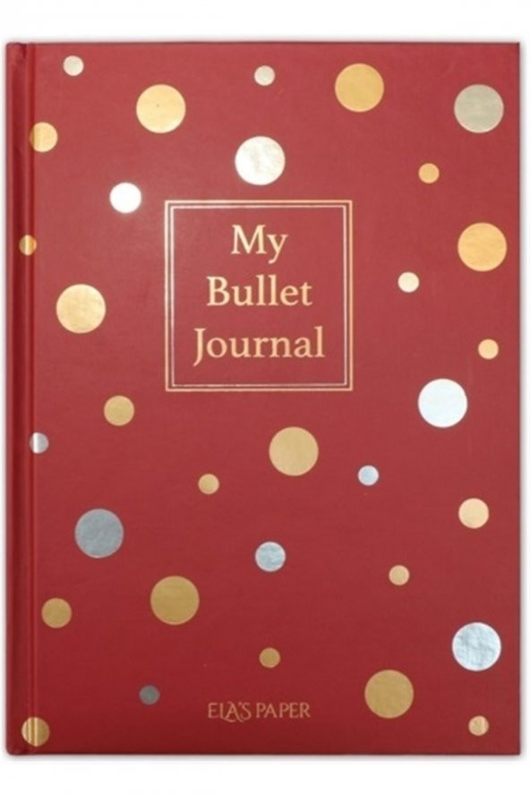 My Bullet Journal Defter (confetti Kırmızı)