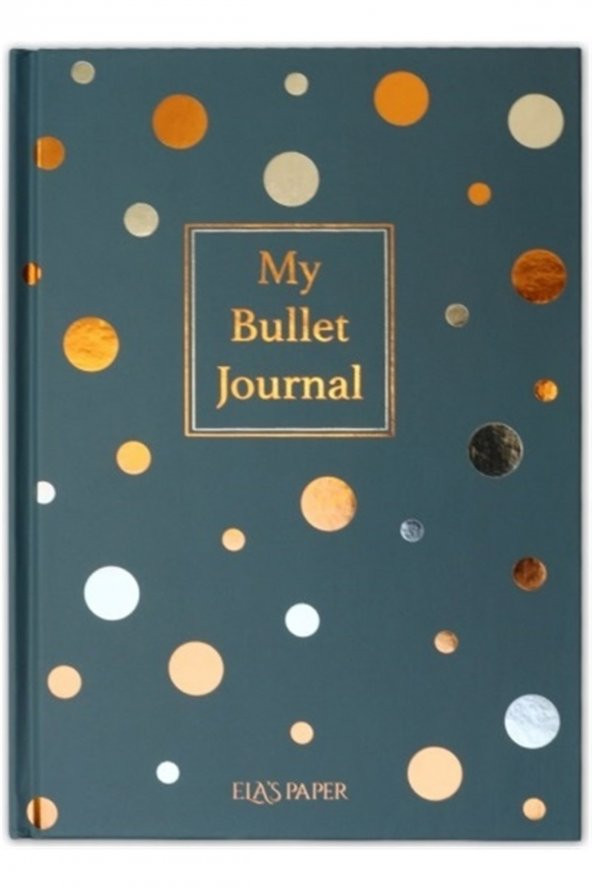 My Bullet Journal Defter (confetti Mavi)