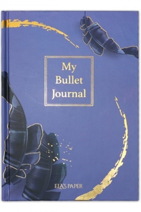 My Bullet Journal Defter (tropikal Mor)
