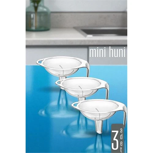 Huni - 3 lü Set Mini Huni - Mutfak Hunisi ürün görseli