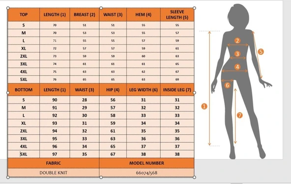 Kadın Uzun Kollu Fermuarlı şerit Detay Desenli Alt üst Ikili Viskon Iki Iplik Takım - Resim 3