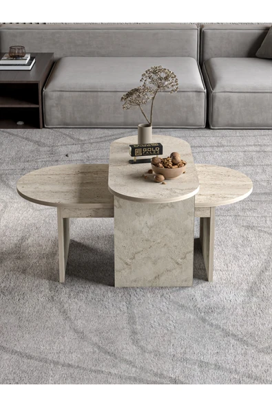 Tv Sehpası Tv Ünitesi Atlantik Çam Antrasit Gümüş 160 Cm Linya 5041 - 4