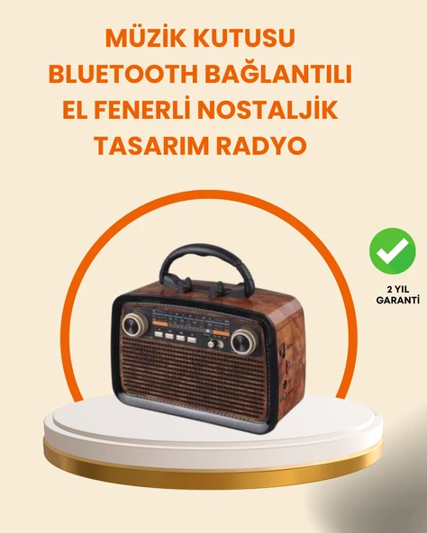 Bluetooth Hoparlör – Kablosuz Bağlantı, Geniş Ses Alanı, Radyo Destekli, Hafif ve Taşınabilir ürün görseli 1