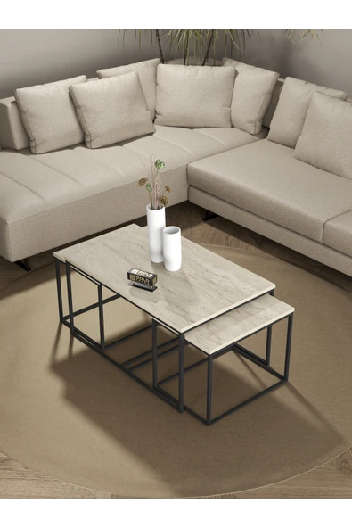 Tv Sehpası Tv Ünitesi Atlantik Çam Antrasit Gold 160 Cm Saraylı 5060