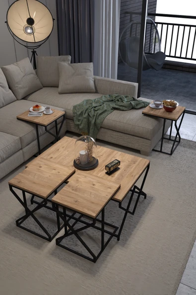 Tv Sehpası Mira Atlantik 5031 Gümüş 160 Cm 35 Cm 50 Cm - 5