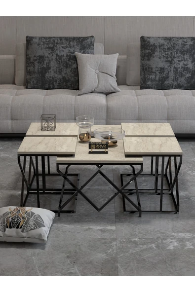 Tv Sehpası Tv Ünitesi 136 Cm Gordion Vienna 5008 - 2