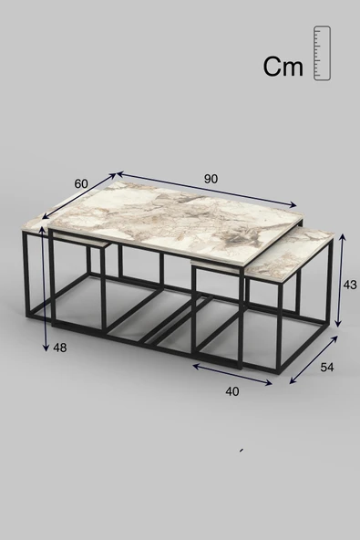 Tv Sehpası Tv Ünitesi 160 Cm Gold Beyaz Mistral 5072 - 3