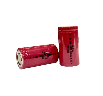 18350 3.7V 850 Mah Li-Ion Şarjlı Pil - 1C ürün görseli