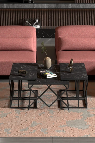 Tv Sehpası Mira Gold 5032 Beyaz 160 Cm 35 Cm 50 Cm