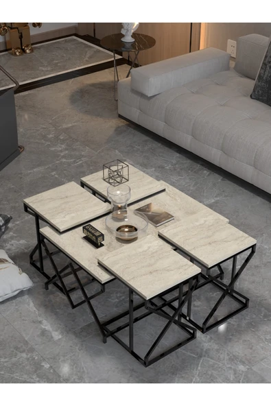 Tv Sehpası Tv Ünitesi 136 Cm Gordion Vienna 5008 - 3