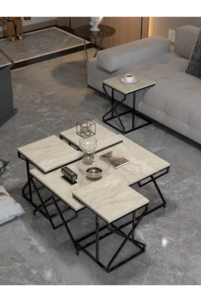 Tv Sehpası Tv Ünitesi 136 Cm Gordion Vienna 5008 - 5