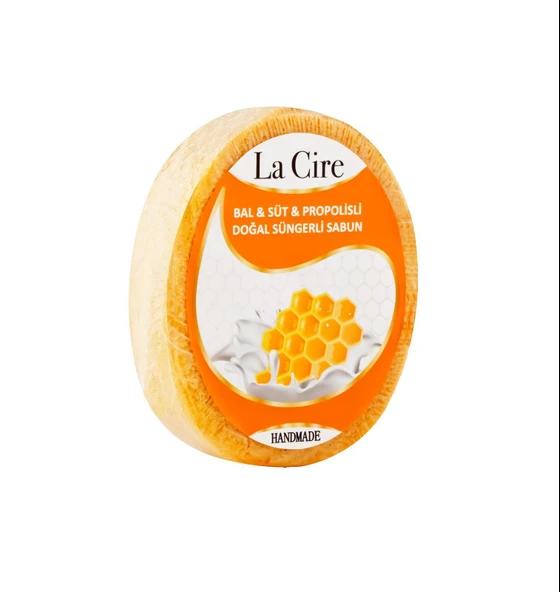 La Cire Bal & Süt Propolis Özlü Kabak Lifli Sabun 110 Gr