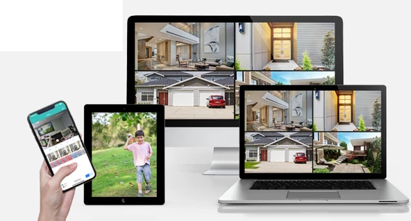 HiEasy 4 Kameralı 8MP NVR Güvenlik Seti (256GB SSD Dahil) – 4K AOV PTZ Kontrol H.265+ 7/24 Kayıt - Resim 12