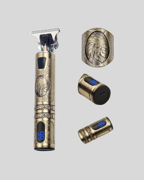 Kablosuz Şarjlı Profesyonel Tıraş Makinesi – 1800 mAh Lityum Pil - Resim 3