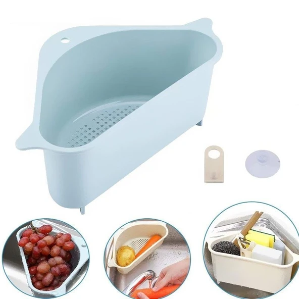 Süzgeçli Lavabo Süzgeci – Vakum Aparatlı Kenar Süzgeci ürün görseli