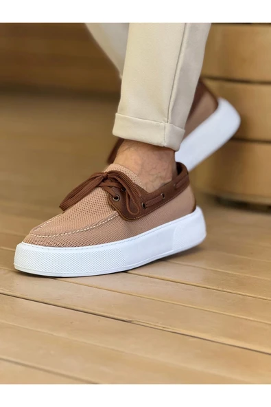 CH2602 - Triko Erkek Ayakkabı TABA - 3