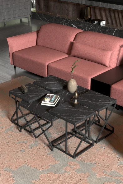 Tv Sehpası Mira Gold 5032 Beyaz 160 Cm 35 Cm 50 Cm - 4