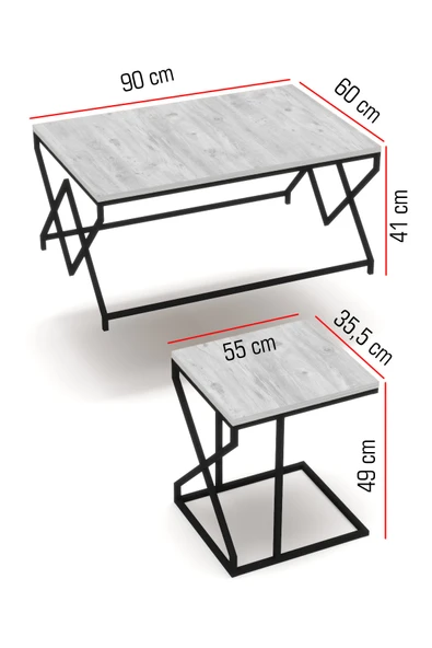 Tv Sehpası Mira Atlantik 5031 Gümüş 160 Cm 35 Cm 50 Cm - 4