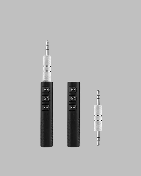 Bluetooth 4.1 Müzik Alıcısı 3.5mm Aux Girişli Mini Kablosuz Adaptör - 3
